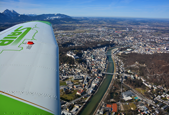 S-Air über Salzburg